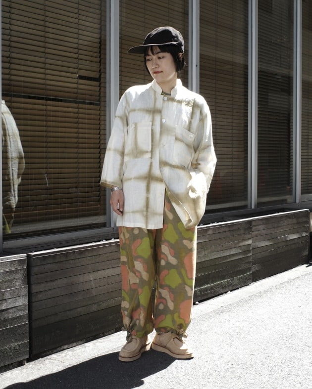 久留米絣のEasy Pants－Late Summer Living vol.2－｜fennica