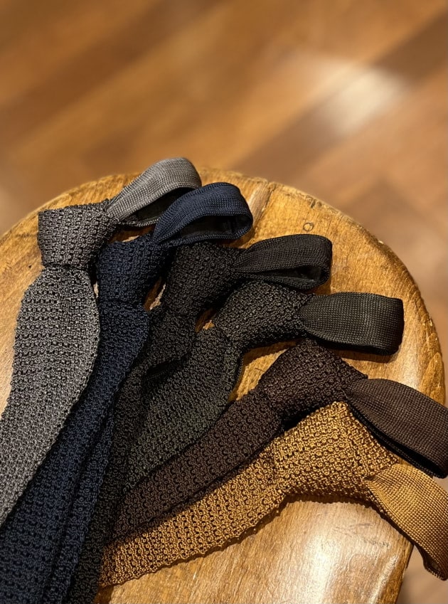 BEAMS F〉knitted ties｜ビームスF／インターナショナルギャラリー
