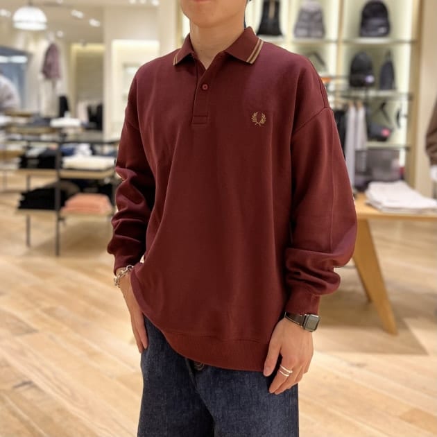 Fred perry beams別注 完売品 ポロシャツ ロングスリーブ