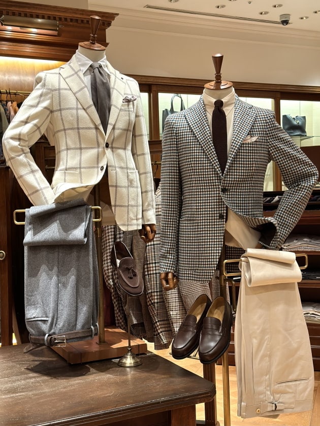 TAGLIATORE × Brilla per il gusto＞ウィンドウペーンジャケット