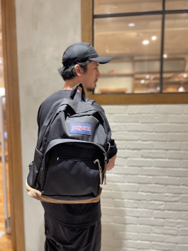 完売　JANSPORT × BEAMS / 別注 Pack \u0026 Go black