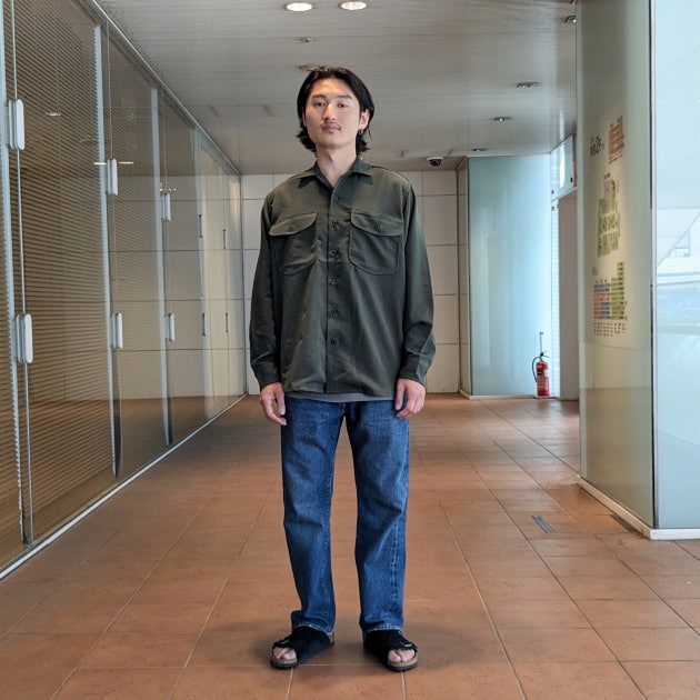 Polyester twill work shirt｜BEAMS PLUS（ビームス プラス）｜BEAMS