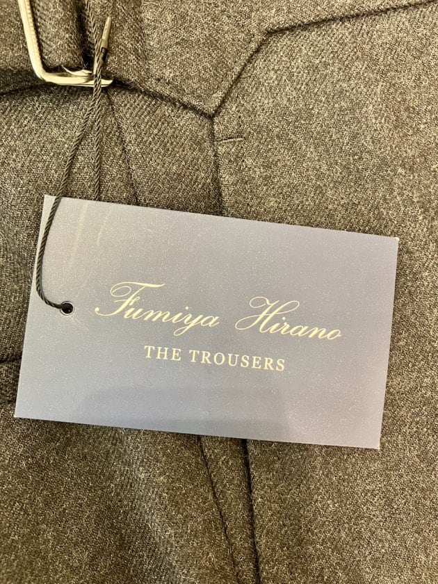 Fumiya Hirano THE TROUSERS〉気になっていたパンツ購入しました