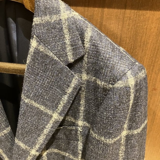 BEAMS F ミックスネップ ウィンドウペーン 3ボタンジャケット BEAMS F ミックスネップ ウィンドウペーン 3ボタンジャケット