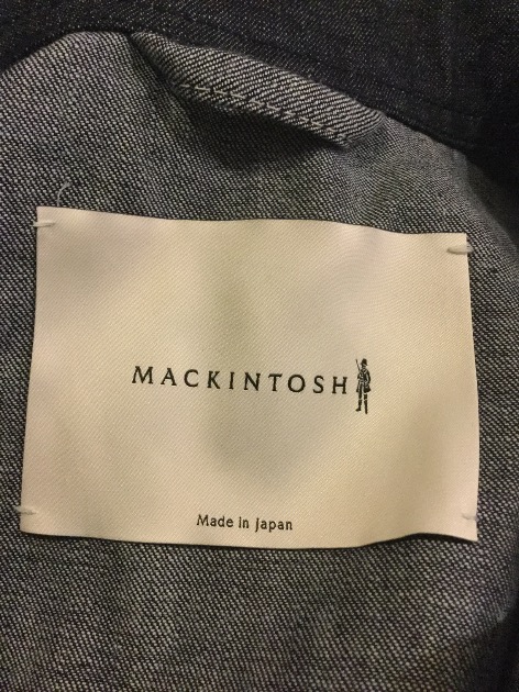 MACKINTOSH(マッキントッシュ)＞デニムワークジャケットの御紹介