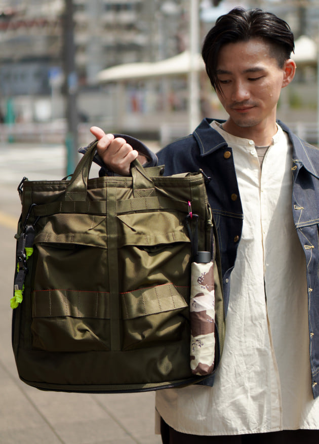 BRIEFING×BEAMS PLUS / 別注 “3WAY BAG”NAVY - メンズ