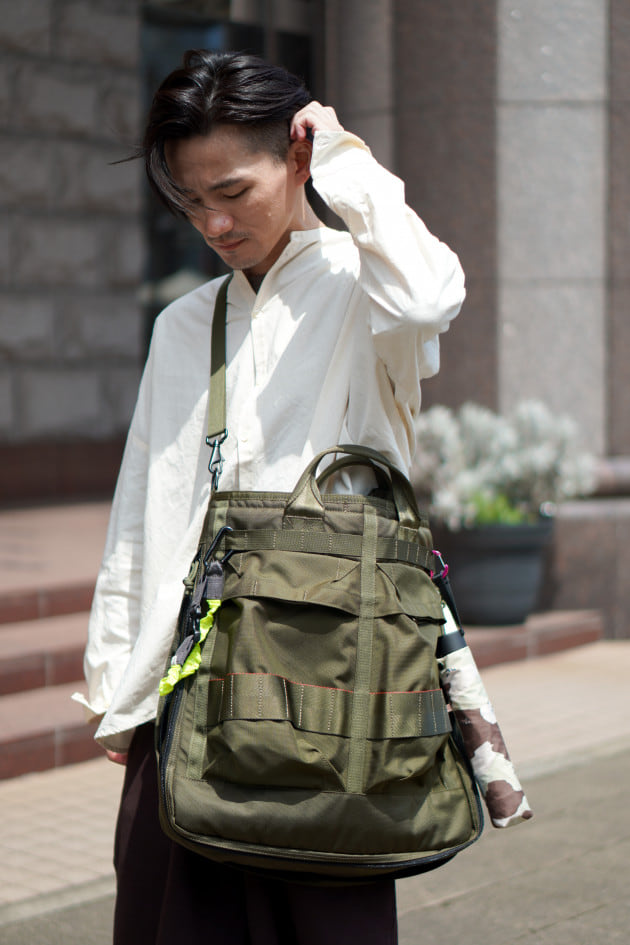 コーティング剥がれあり】BRIEFING BEAMS別注 3WAY BAG - バッグ