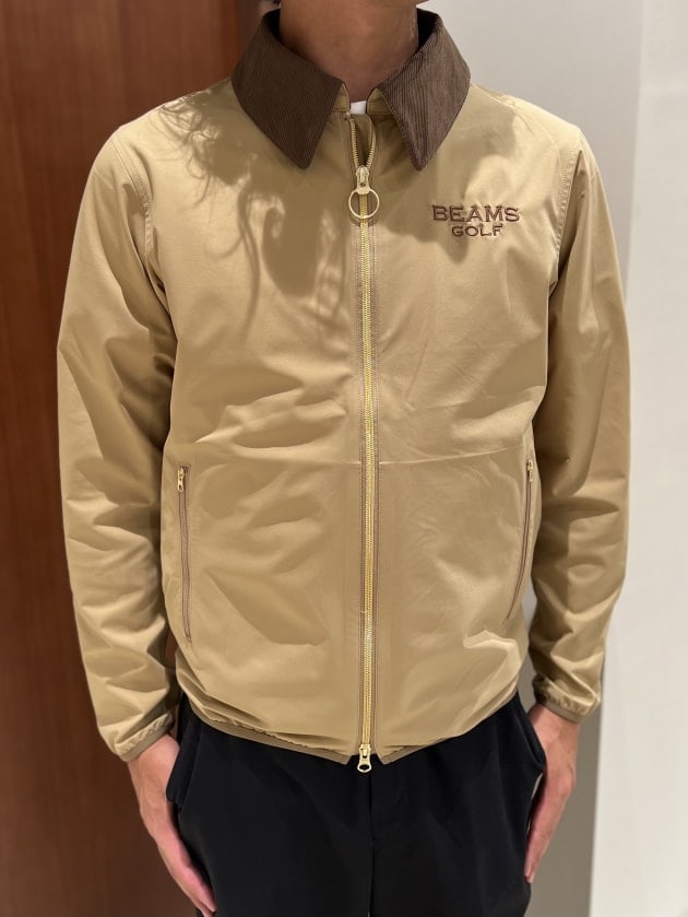 BEAMS GOLF ベージュジャケット XLサイズ 秋ゴルフのご準備は出来ていますか〜！？｜BEAMS GOLF（ビームス