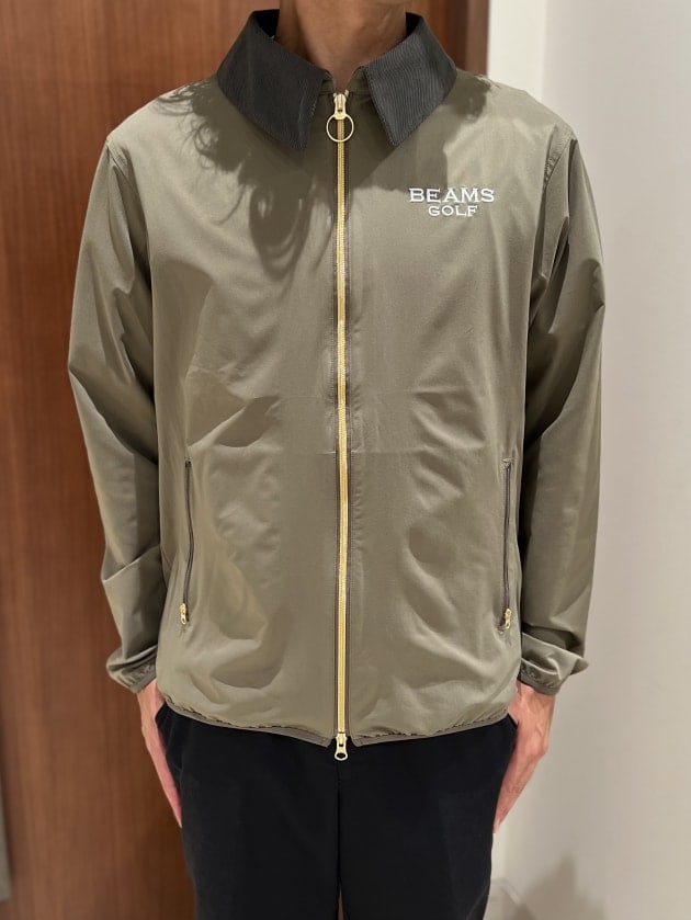 BEAMS GOLF ベージュジャケット XLサイズ 秋ゴルフのご準備は出来ていますか〜！？｜BEAMS GOLF（ビームス