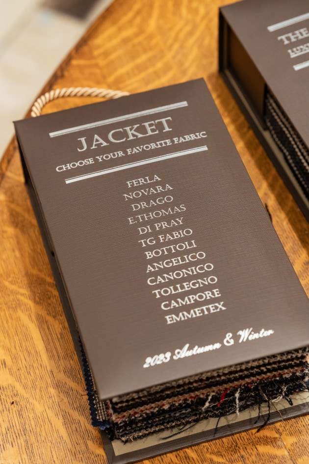 オーダーフェアおすすめ生地＜JACKET編＞