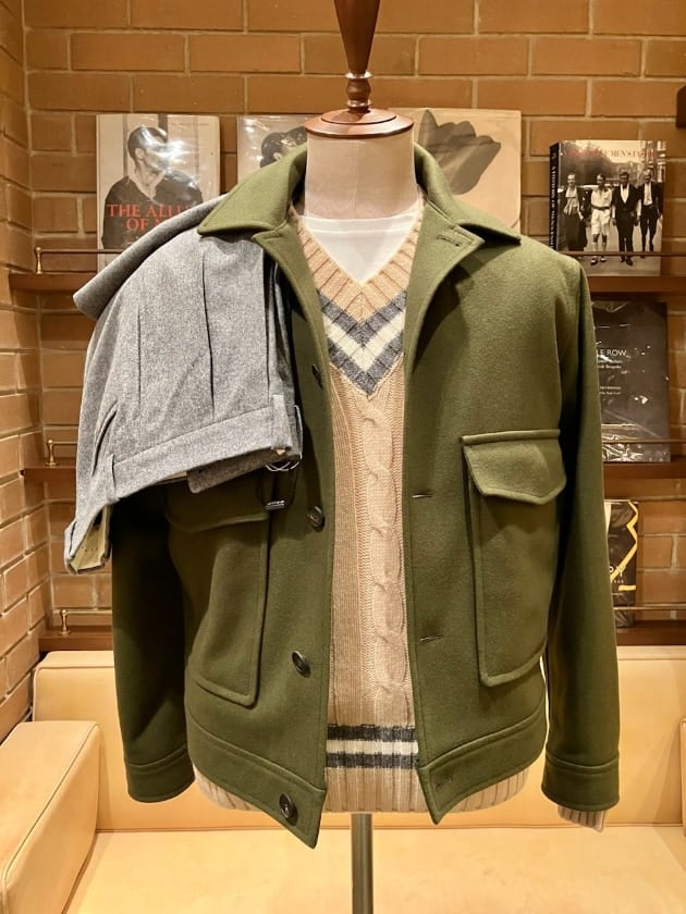 最新入荷 TAGLIATORE 〉ディレクターもお気に入りのショートブルゾンを。｜ビームス 銀座｜BEAMS ジャケット・アウター