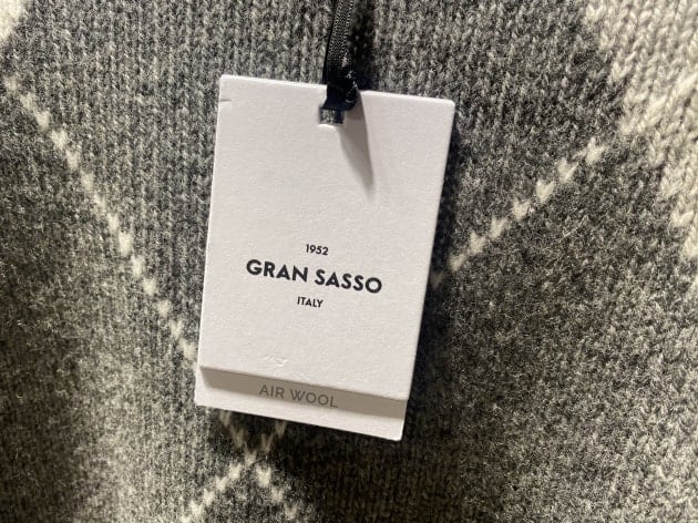 GRAN SASSO（グランサッソ）＞新鮮なアーガイルニット｜ビームス