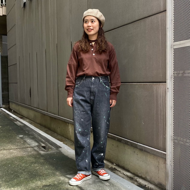 待望のBLACK！〈orSlow〉BLACK MONROE PANTS CUSTOM ORDER