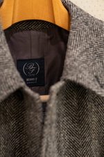 【Vintage】ラグランスリーブヘリンボーンコート MADE IN ITALY ヘリンボーンラグランスリーブコート＜BEAMS F＞｜ビームス ライフ