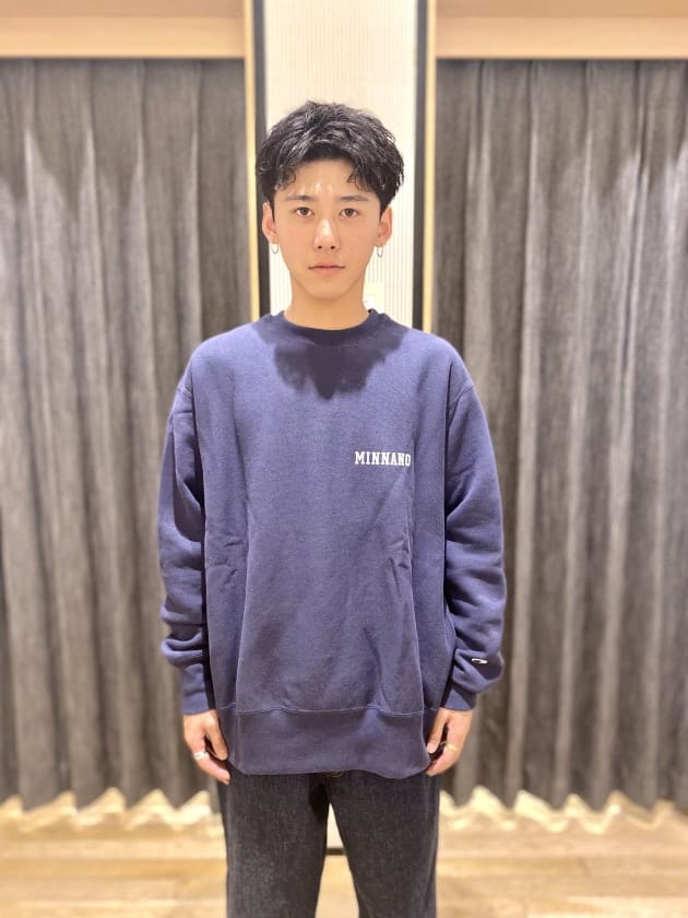 Champion × MIN-NANO × BEAMS / 別注 クルーネック