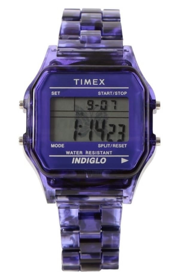 予約開始！25周年別注 Classic Digital Purple【NEEDLES × TIMEX ...