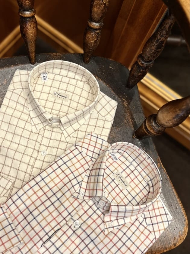 ERRICO FORMICOLA〉plaid shirts ｜ビームスF／インターナショナル