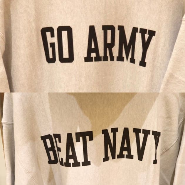 本日発売！別注GO ARMY！BEAT NAVY！！【BUZZ RICKSON'S × BEAMS