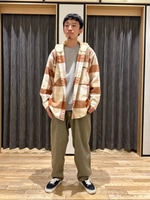 "秋感" 満載のチェックシャツ。 紅葉シーズンに備えろ。