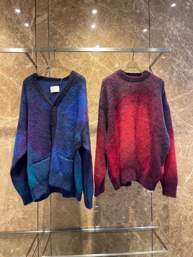 商品説明stein GRADATION MOHAIR グラデーション モヘア ニット