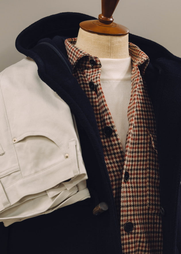 ビームス別注 GUY ROVERギローバー バッファローチェックシャツジャケット Brilla per il gusto (Brilla per il gusto) GUY ROVER / Buffalo