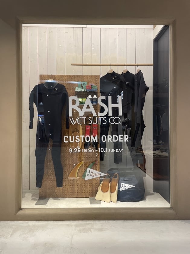 RASH WETSUITS CUSTOM ORDER & A film event from Zack Balang 