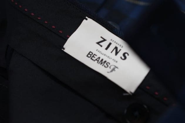 裾幅22㎝BERNARD ZINS BEAMS F 別注 タータンチェック 44