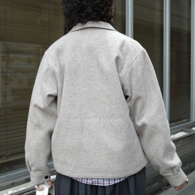 本間織布ヘリンボーン “French Court Work Jacket”｜fennica（フェニカ