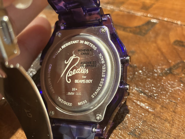 NEEDLES〉×〈TIMEX〉×〈BEAMS BOY〉本日発売!|ビームス 神戸 NEEDLES〉×〈TIMEX〉×〈BEAMS BOY〉本日発売!|ビームス 神戸