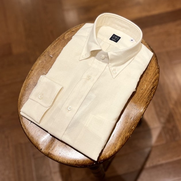 BEAMS F〉cotton wool BD shirts ｜ビームスF／インターナショナル