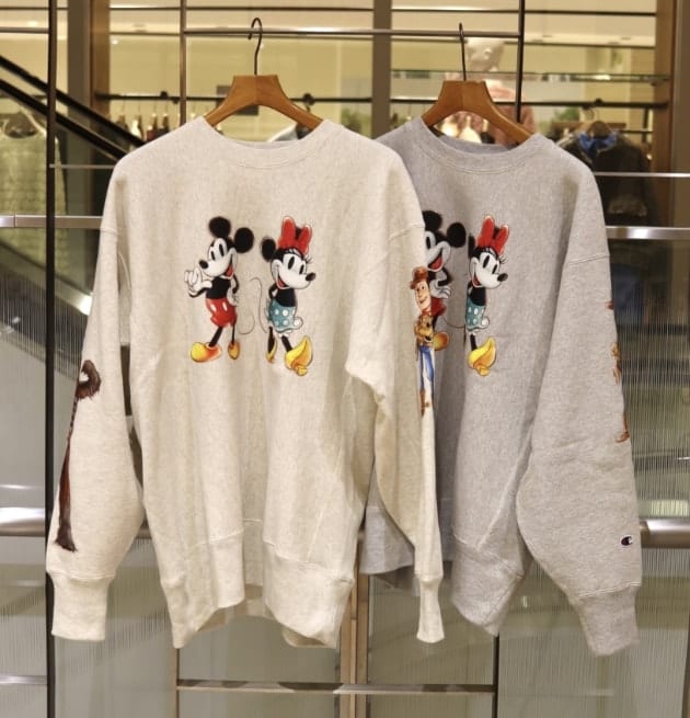 ビームス別注Champion × Disney リバースウィーブ　Mサイズ