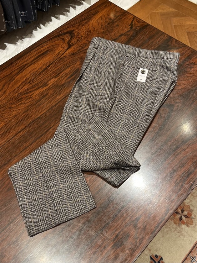 PT TORINO〉glen plaid trousers ｜ビームスF