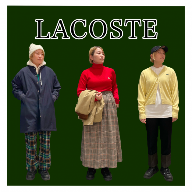 これから大活躍【LACOSTE】アイテム紹介！｜ビームス 川崎｜BEAMS