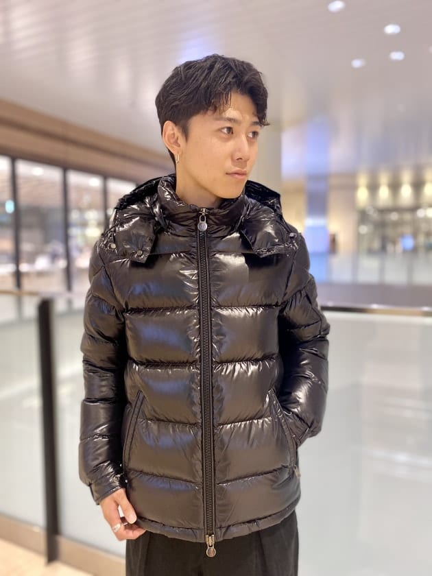 MONCLER MAYA GIUBBOTTO BEAMS ダウン 1 BLK希少