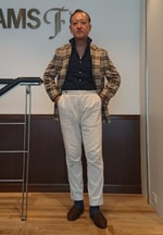 お勧めチェックジャケット編