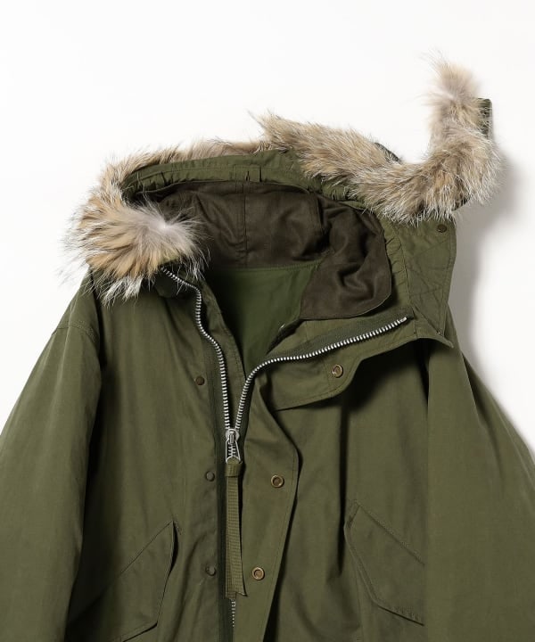 BEAMS UNUSED別注モッズコート UNUSED - UNUSED アンユーズド BEAMS別注 14AW モッズコートの