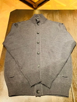 ZANONE / CHIOTO 5ゲージ スタンドカラー カーディガンのご紹介①