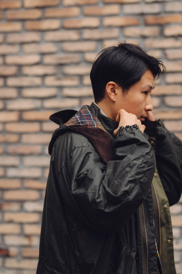 Barbour Heritage+ミリタリー フィッシュテール black Barbour〉Heritage＋ Collection type 1｜ビームスF