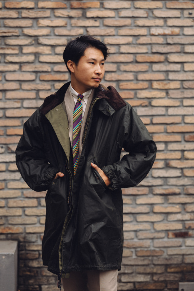 Barbour Heritage+ミリタリー フィッシュテール black Barbour〉Heritage＋ Collection type 1｜ビームスF
