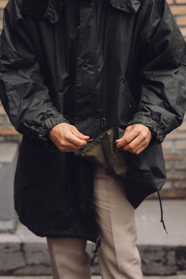 Barbour Heritage+ フィッシュテール　コート black Barbour（バブアー）の「“Heritage + / ヘリテージ プラス” トレント