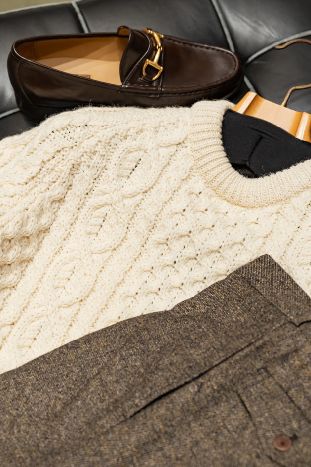 BERNARD ZINS × BEAMS F＞ワイドホームスパンスラックス