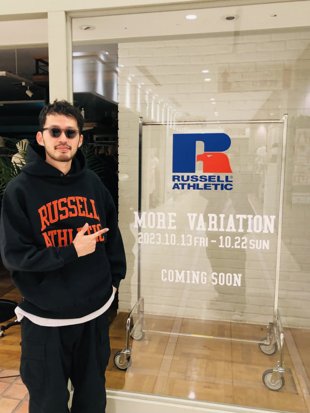 〈イベント〉RUSSELL ATHLETIC のモアバリエーション開催！