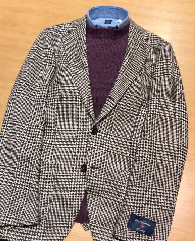 Brilla per il gusto＞ Ermenegildo Zegna リングヂャケット製