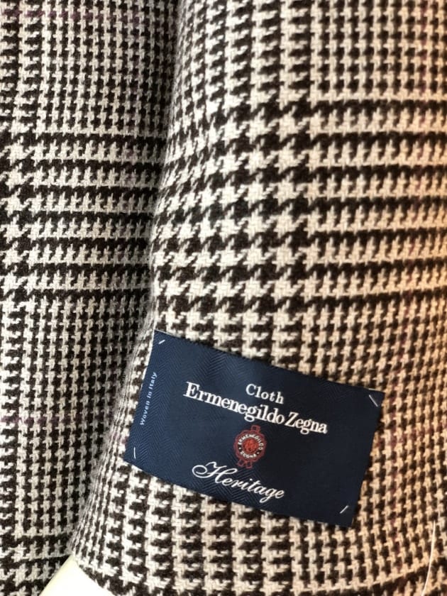 Brilla per il gusto＞ Ermenegildo Zegna リングヂャケット製