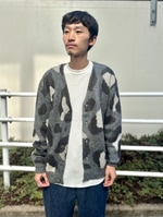 サイズ比較！ 秋にピッタリシャギーカーディガン。