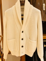 SLOANE × International Gallery BEAMS / 別注 ラムウール ショールカラーカーディガンのご紹介②