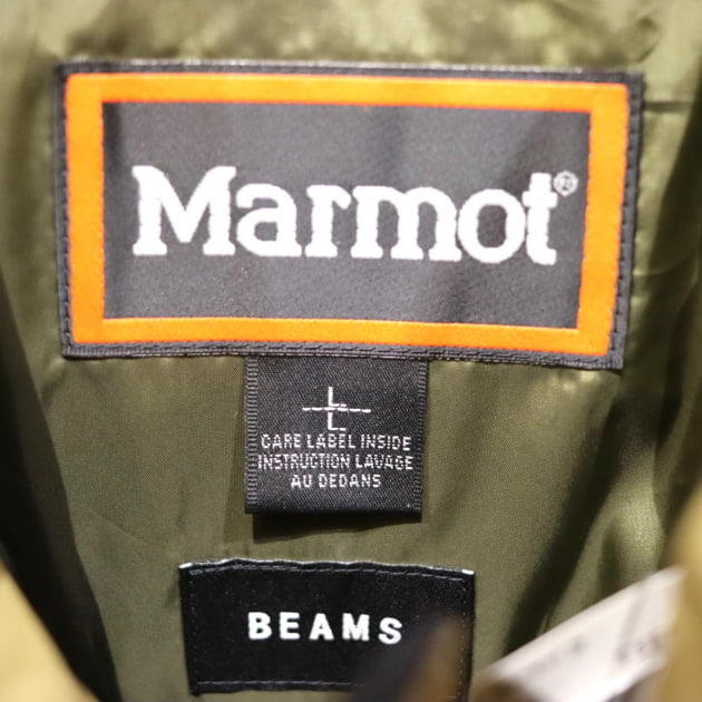 Marmot×BEAMS インナーダウン ベスト