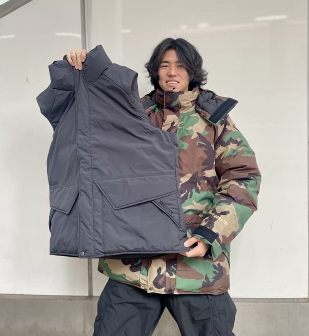 超激得低価Marmot × BEAMS Mammoth Down Parka ジャケット・アウター