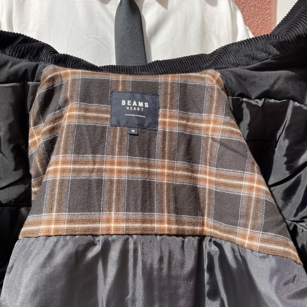 BEAMS HEART通信vol.59》メンズイチオシブルゾン 襟コーデュロイ BEAMS HEART通信vol.59》メンズイチオシブルゾン 襟コーデュロイ
