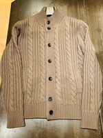 BAFY × BEAMS F / 別注 ケーブル スタンドカラー カーディガンのご紹介②